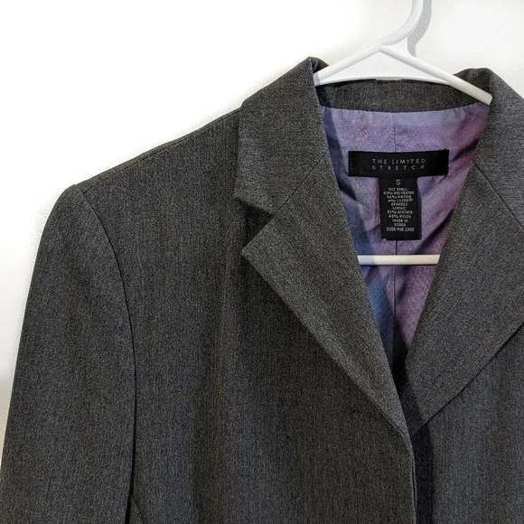 THE LIMITED STRETCH Tailored Lined Blazer Suit Jacket - Picture 7 of 7